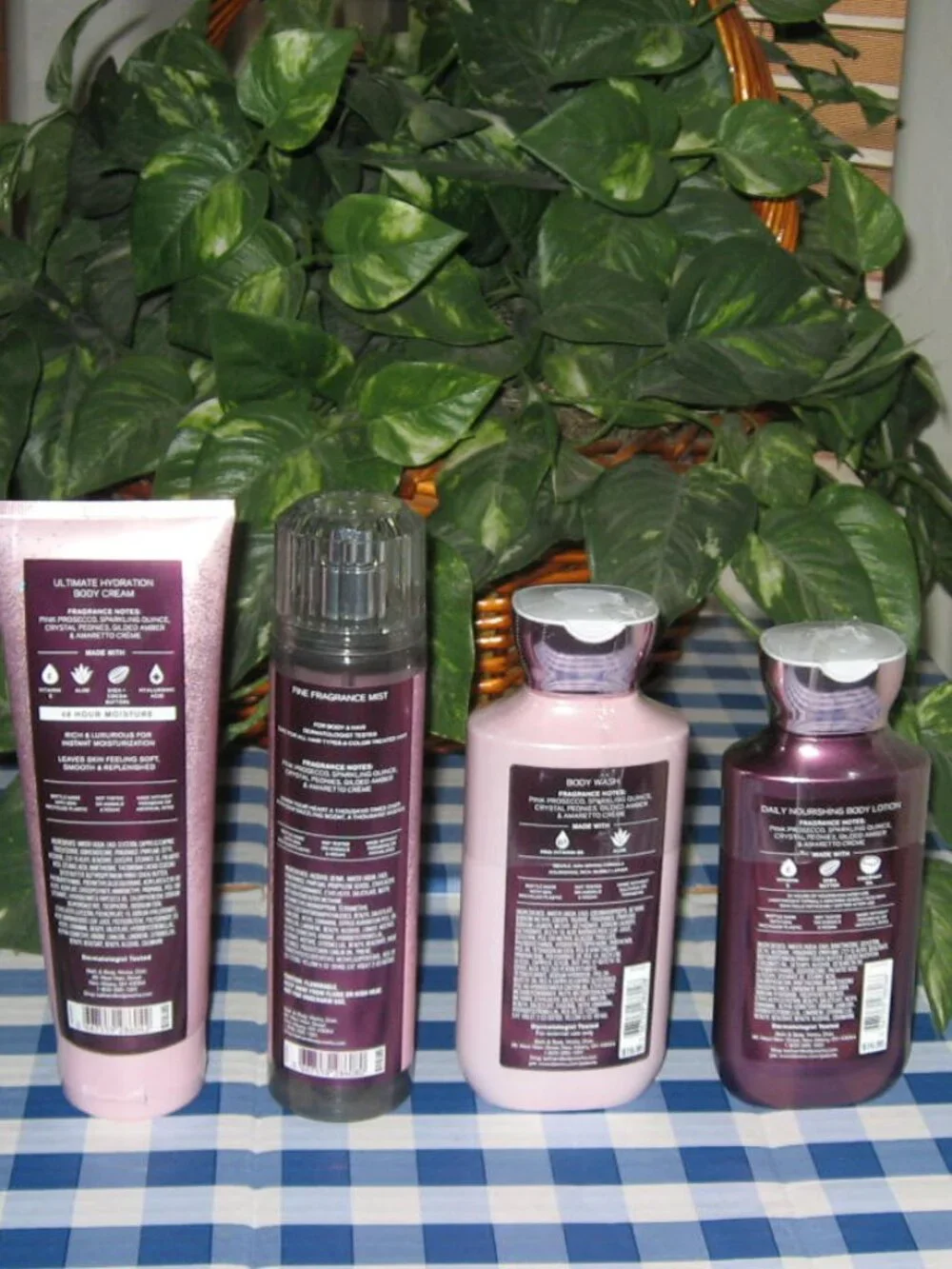 BBW A Thousand Wishes Body Wash Fragrance Mist Body Cream & Lotion Lot of 4 NEW